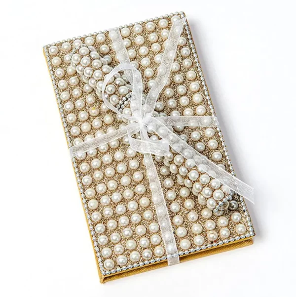 gold pearl notebook set