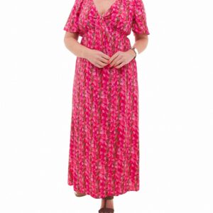 raspberry lupin maxi dress