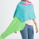 turquoise blanket scarf