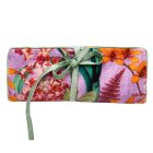 lavender velvet jewellery roll