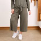 bamboo jersey crop trousers