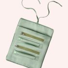 lavender velvet jewellery roll