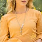 Treaty silver Bea necklace