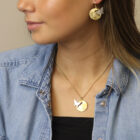 silver plated butterfly earrings