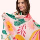 powder flower pop scarf