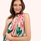 powder flower pop scarf