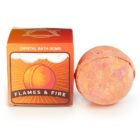 fire crystal bath bomb