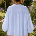 sky blue cotton shirt