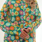 jade floral cotton shirt