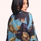 powder helibore kimono jacket