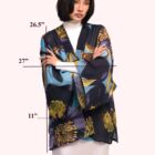 powder helibore kimono jacket