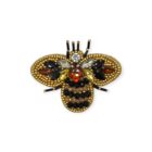 beaded bumblebee brooch