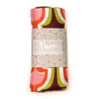 retro print bamboo scarf