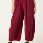 wine cord trousers